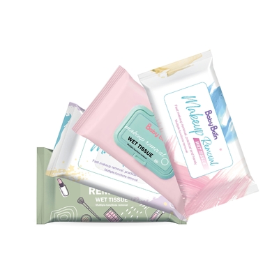 Очищать стороны перевозчика макияжа обтирает Hypoallergenic влажную ткань устранимую