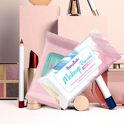 Очищать стороны перевозчика макияжа обтирает Hypoallergenic влажную ткань устранимую