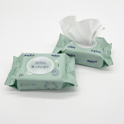 Младенец Waterwipes устранимого 100% чистого хлопка Biodegradable первоначальный обтирает