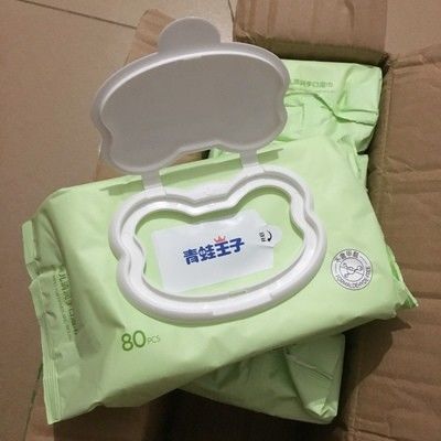 Младенец чувствительной кожи стиля мультфильма органический влажный обтирает изготовленное на заказ упакованное 1 к 100pc