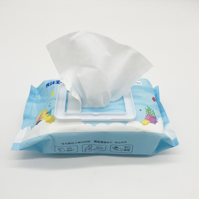 Устранимая органическая вода младенца обтирает Unscented для стороны рук