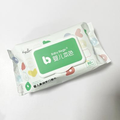 OEM Biodegradable младенец влажный обтирает 99,5 чистых водного обтирает