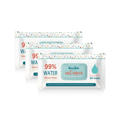 Органический младенец Unscented рука изрекает устранимую воду обтирает