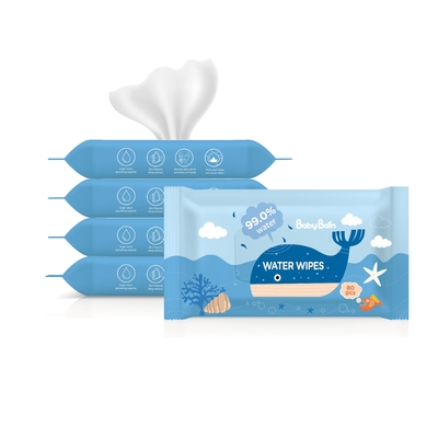 Органический младенец Unscented рука изрекает устранимую воду обтирает
