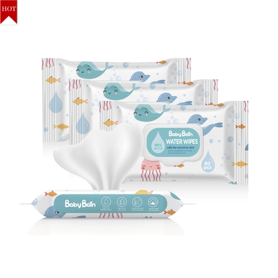 Влажные салфетки OEM Baby одноразовые для детей с чувствительной кожей