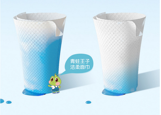 Младенец Biodegradable устранимого чистого лицевого хлопка сухой обтирает влажную - и - сухую ткань для очищать