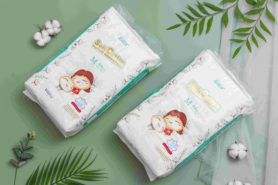Японский одноразовый детский подгузник небольшого размера Prima Size 2 Free Sample Grade A