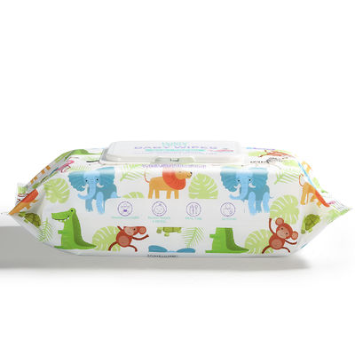 Влажное младенца органическое ультра мягко устранимое обтирает безалкогольный подгонянный OEM