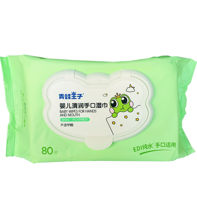 Ориентированное на заказчика Hypoallergenic тело младенца Unscented Flushable очищая влажную ткань влажную обтирает