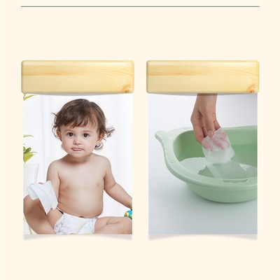 Высококачественный младенец благоуханием Cottonc Unscented Waterwipes Biodegradable первоначальный влажный обтирает