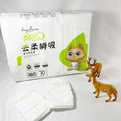 Biodegradable устранимое PE печати цвета материала хлопка ткани