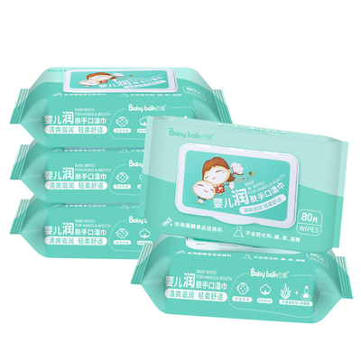 Влажное ODM OEM устранимое обтирает 80pcs