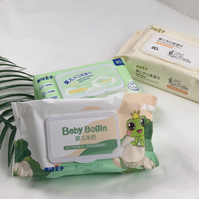 Влажное дружелюбного комфорта Eco Biodegradable устранимое обтирает для младенца и взрослого