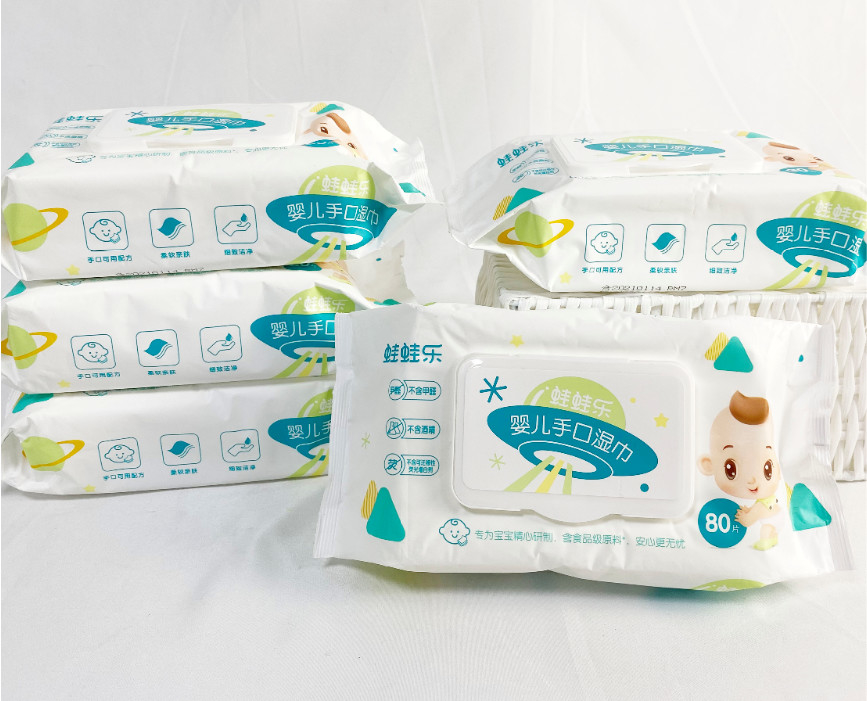OEM Mini Wet Wipes Pouch Portable, 10 шт. Детские одноразовые влажные салфетки